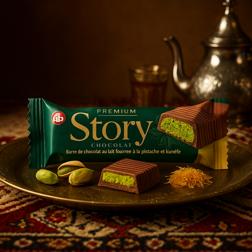 STORY Barre Chocolat au Lait Pistache & Kunefe 37g BIFA