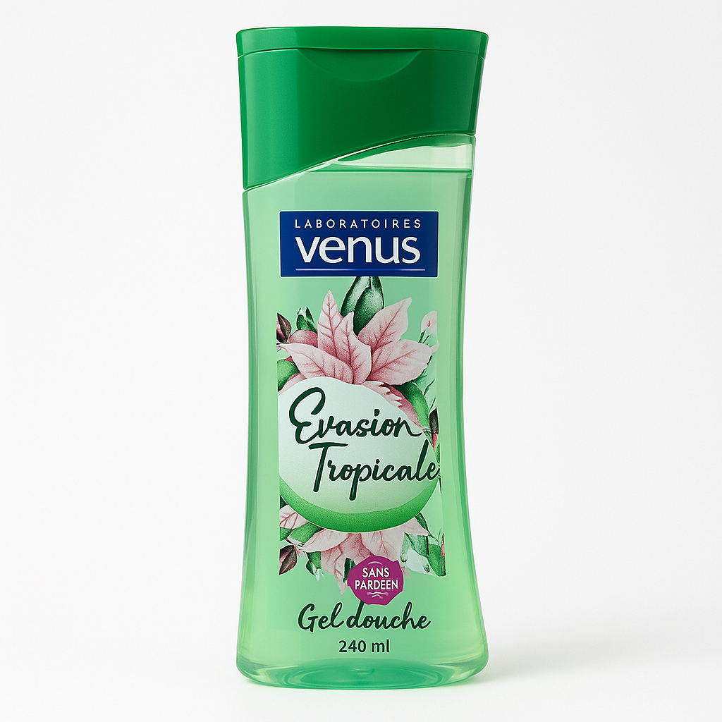 Gel Douche Évasion Tropicale – Venus 240ml