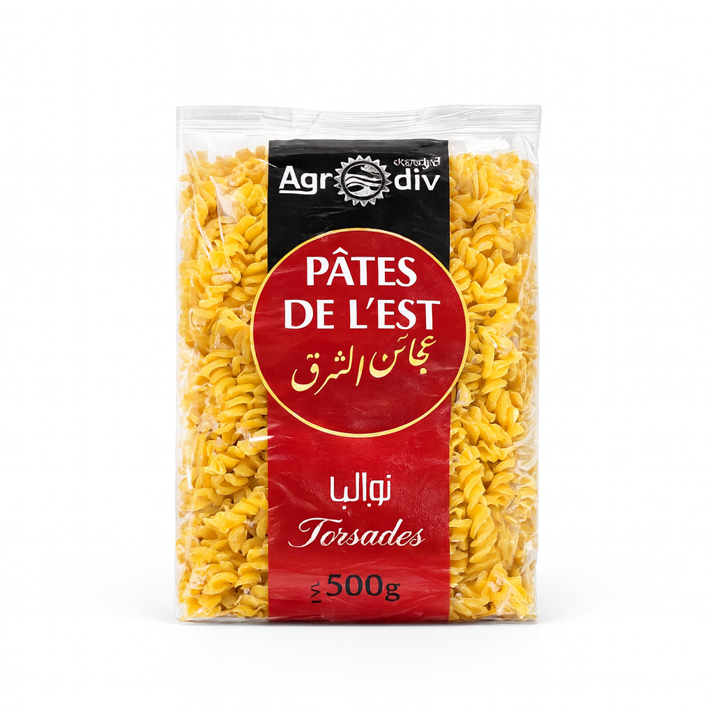 Torsades 500g Pâtes de l’Est