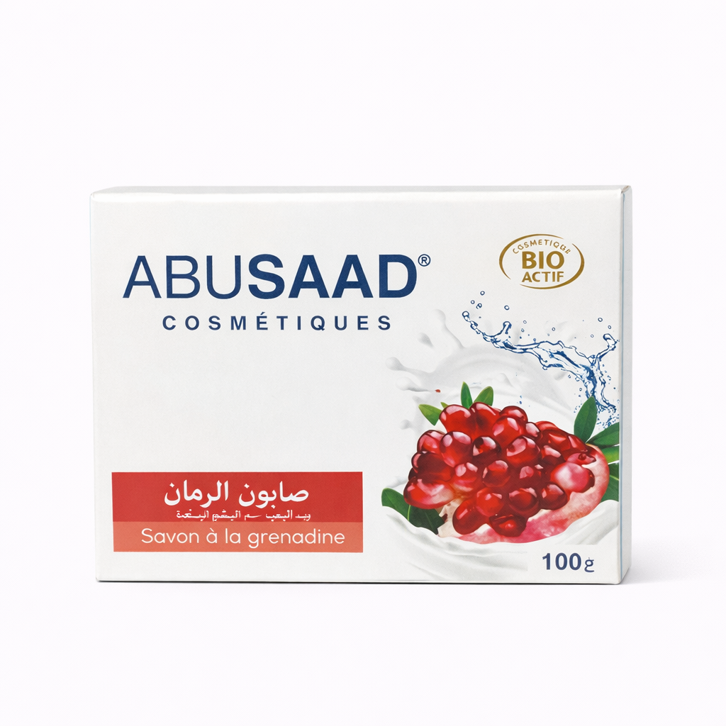Savon à la Grenadine Nettoyant & Revitalisant 100g ABUSAAD