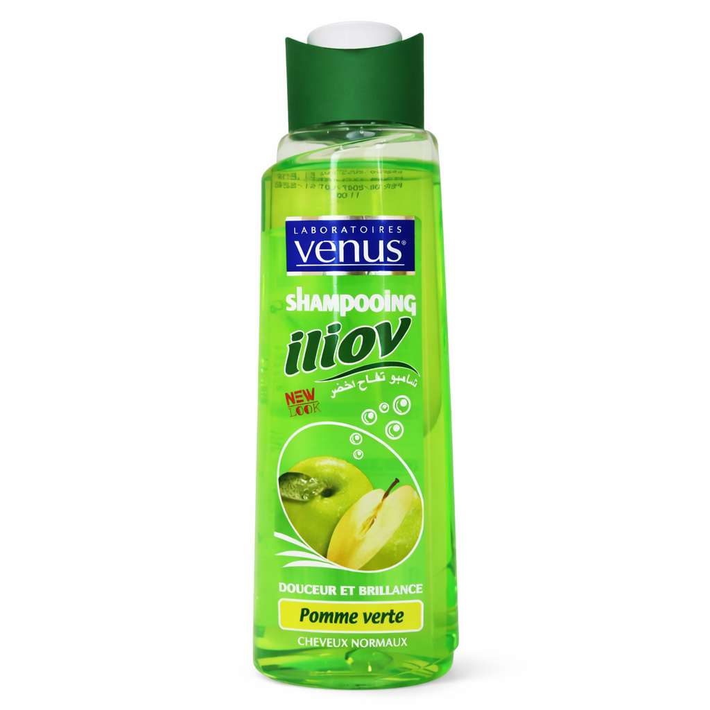 Shampoing Iliov Extrait de Pomme Verte 400ml Venus