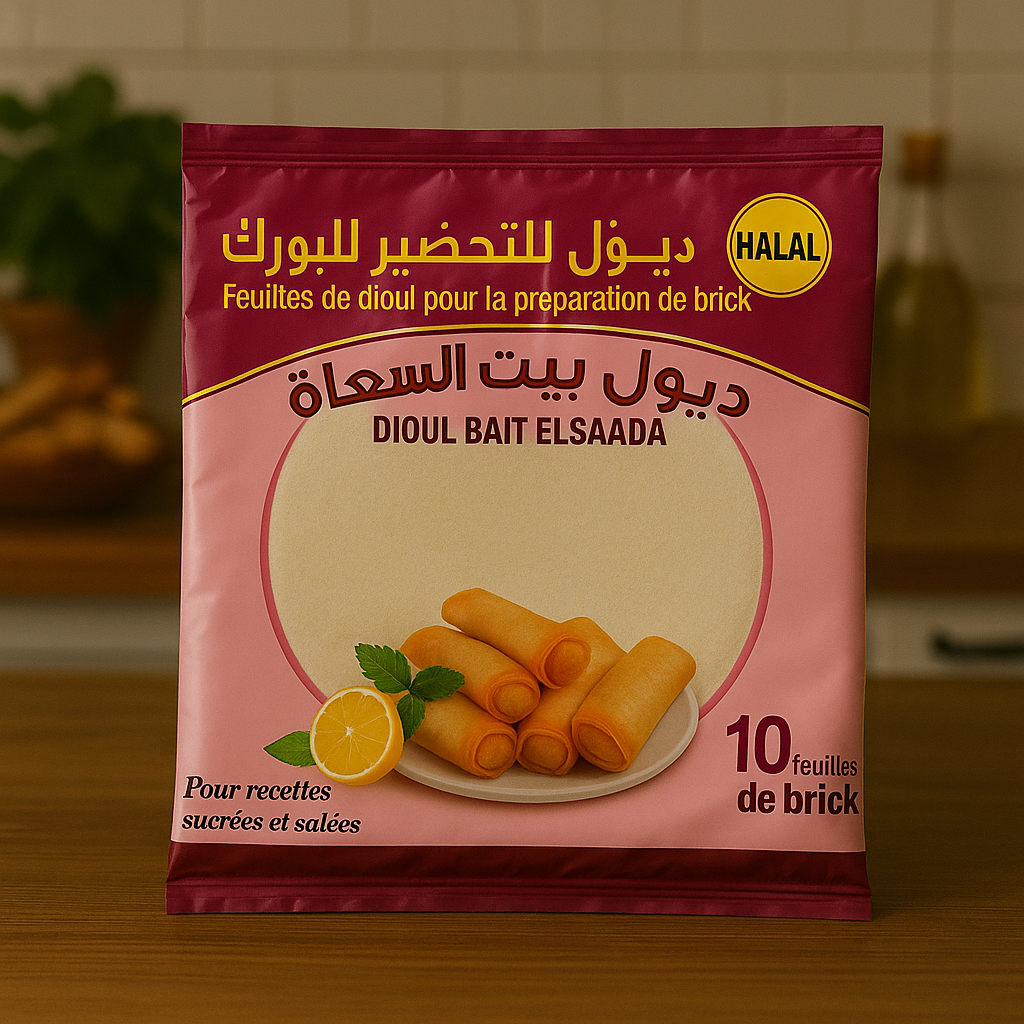 Feuilles de Brick 10 Feuilles 180g Bait El Saâda