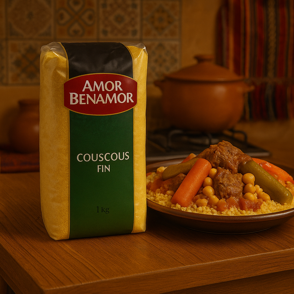 Couscous Fin 1kg – Amor Benamor Pâtes de l’Est
