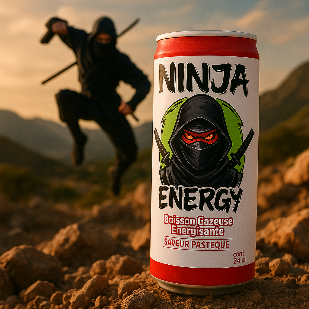 Ninja Energy – Saveur Pastèque 24cl