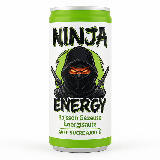 Ninja Energy – Boisson Énergisante Original 24cl