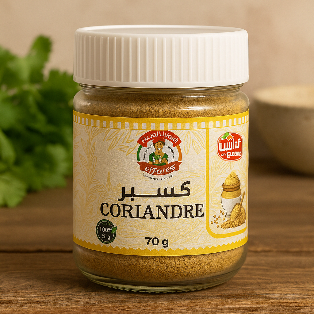 Coriandre moulue bio El Fares 70g