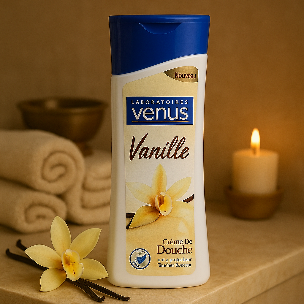 Crème de Douche Vanille 240ml Venus