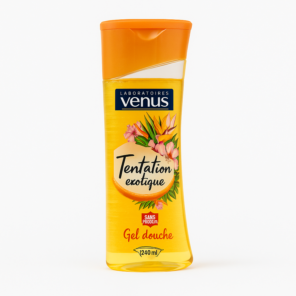 Gel Douche Tentation Exotique 240ml Venus
