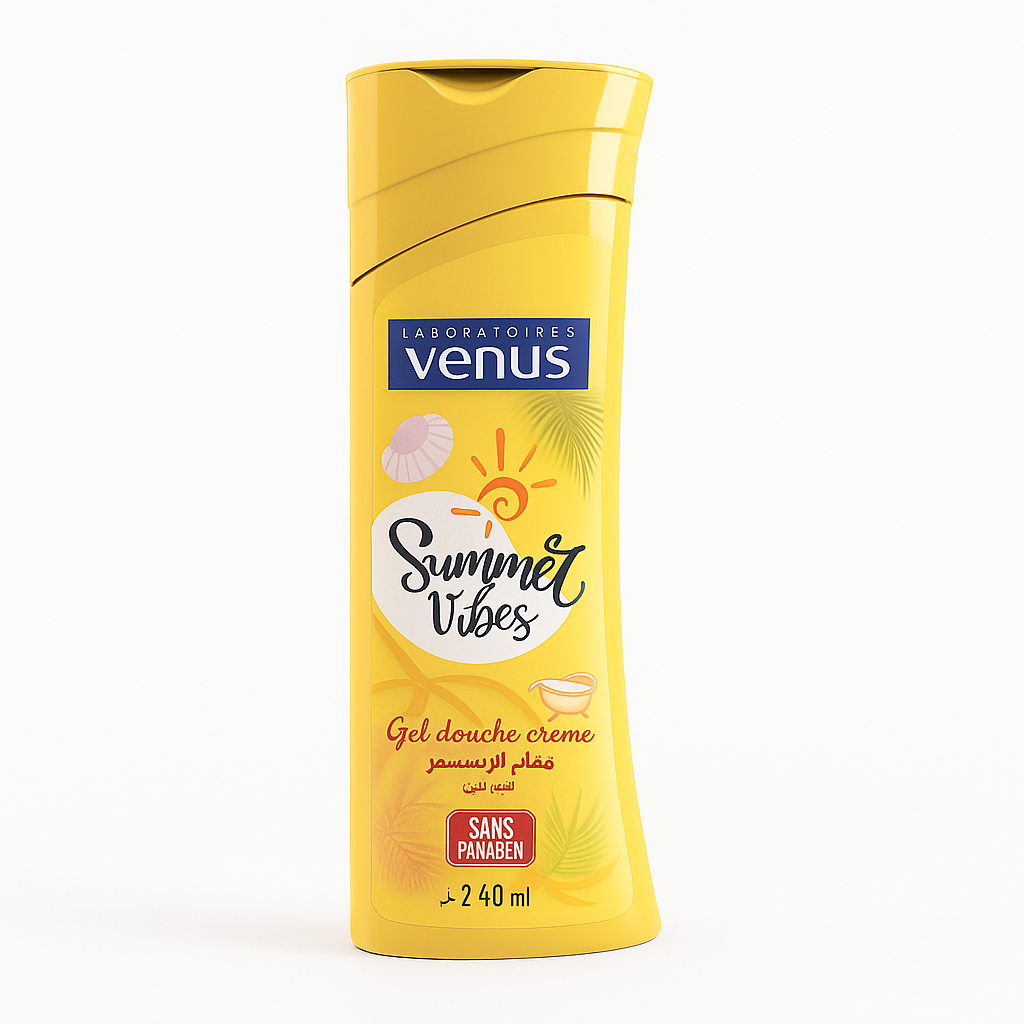 Gel Douche Crème Summer Vibes 240ml Venus