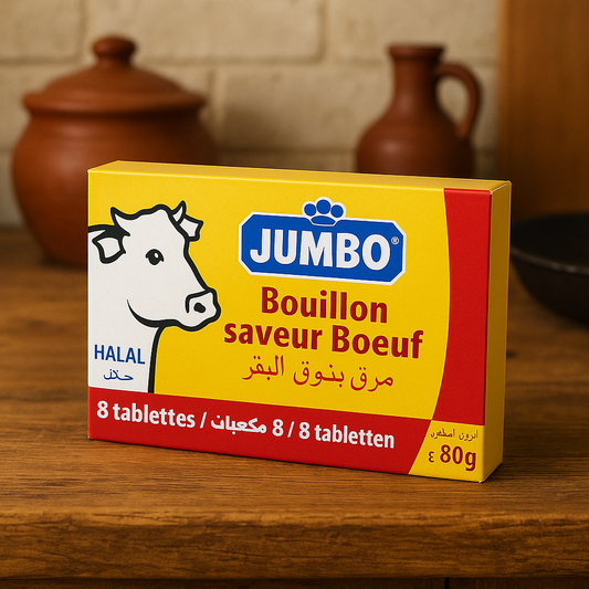 Bouillon Cube Bœuf 8 Tablettes 80g Jumbo