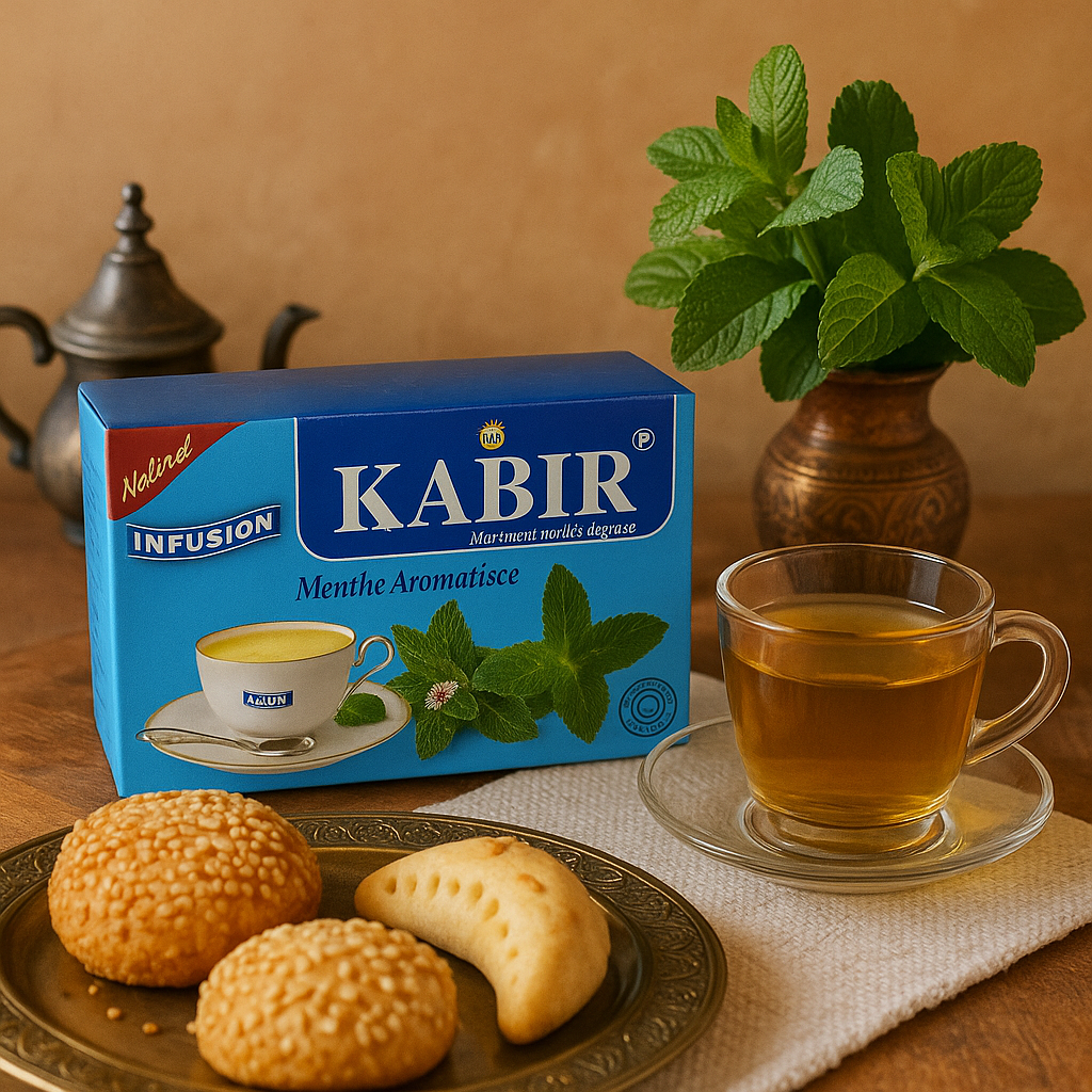 Infusion Menthe – 12 Sachets Kabir