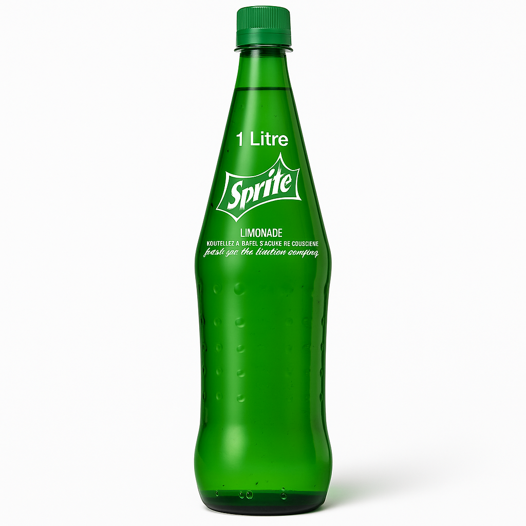 Sprite 1L en Verre