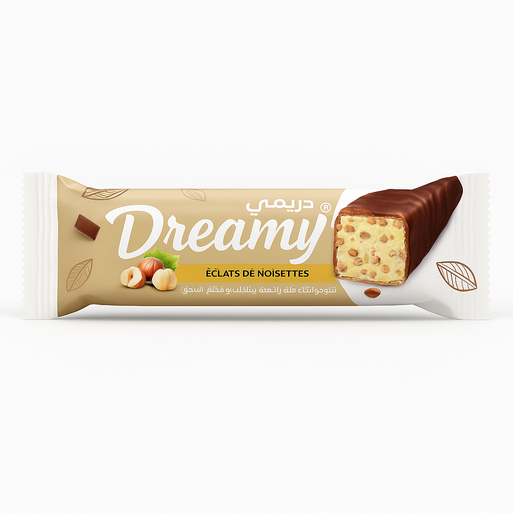 Dreamy El Mordjene – Milk Chocolate Bar & Roasted Hazelnut Cream