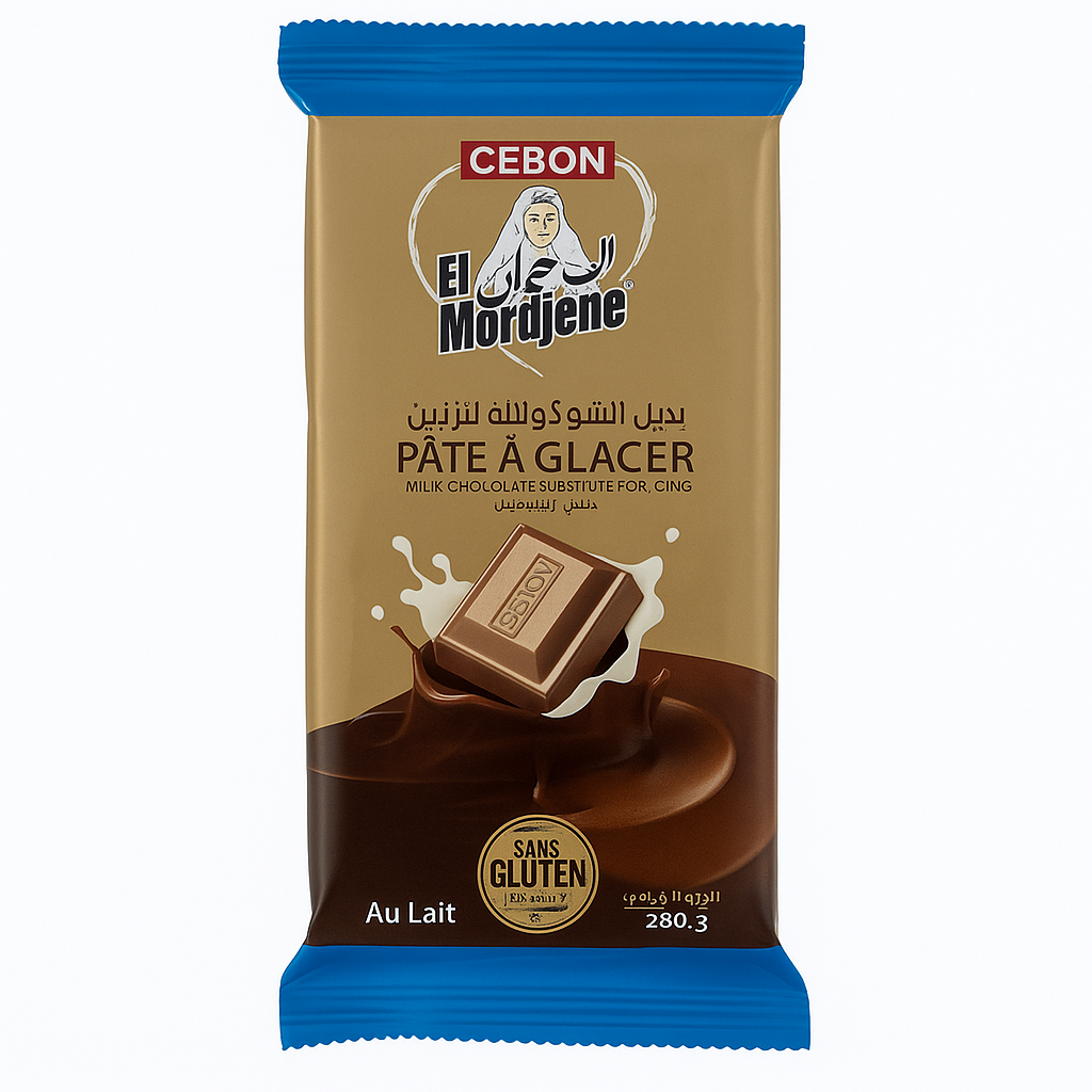 Pâte à Glacer Chocolat au Lait 250g El Mordjene