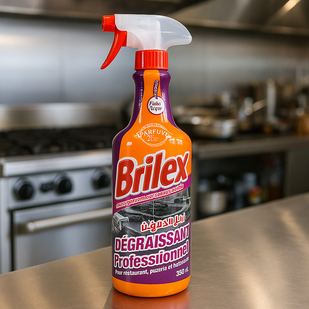 Dégraissant Professionnel Cuisine 950ml Brilex