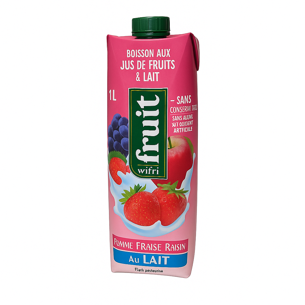 Ifruit Pomme Fraise Raisin au Lait