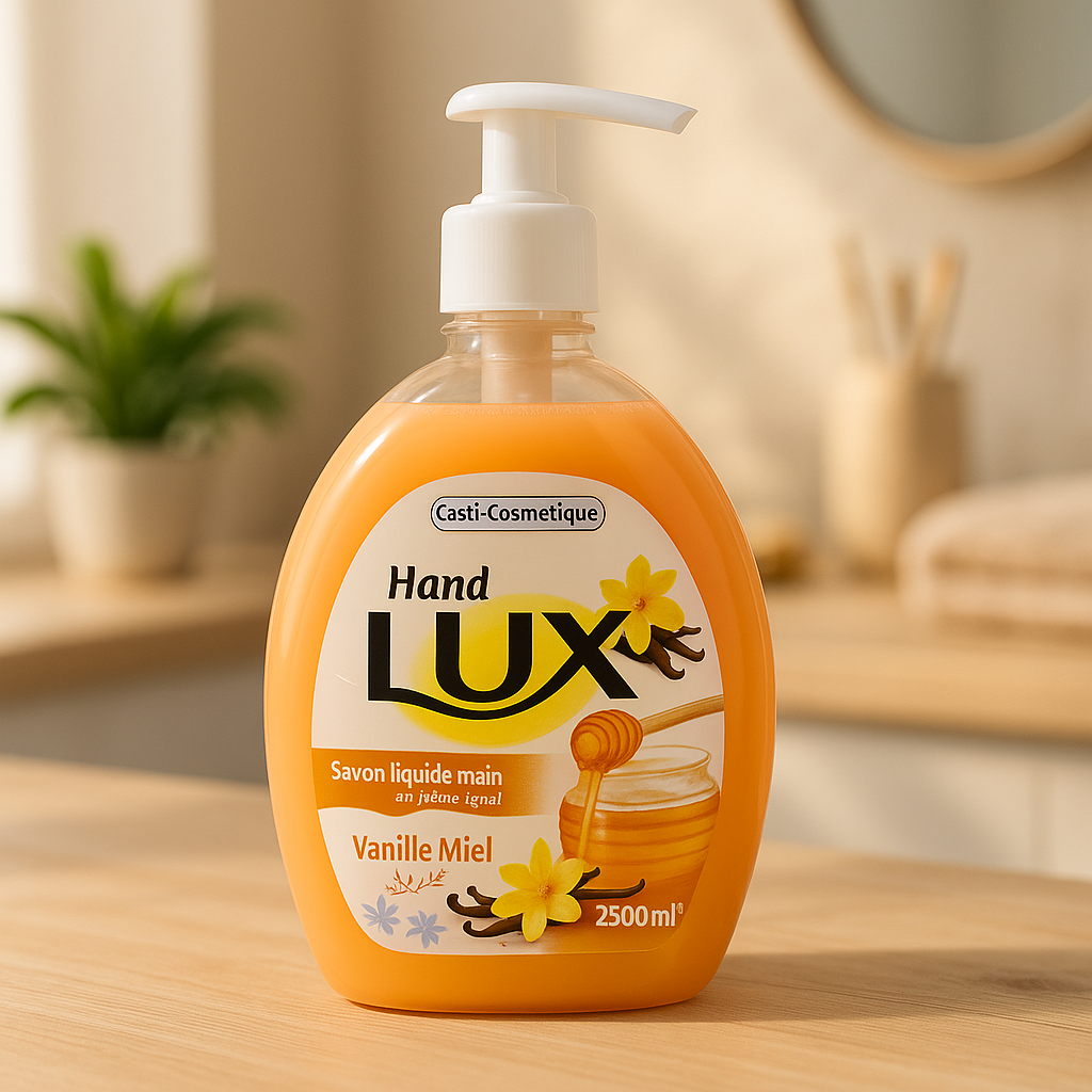 Savon Liquide Vanille Miel 500ml Lux