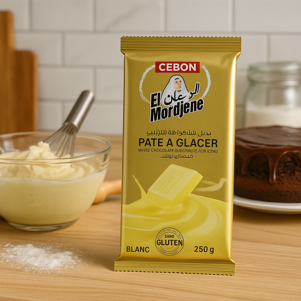 Pâte à Glacer Blanche 250g El Mordjene