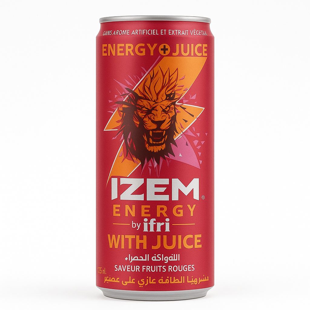 Izem Energy With Juice Fruits Rouges 25cl DZ Store DZ STORE izem-energy-with-juice-fruits-rouges-25cl-dz-store-dz-store