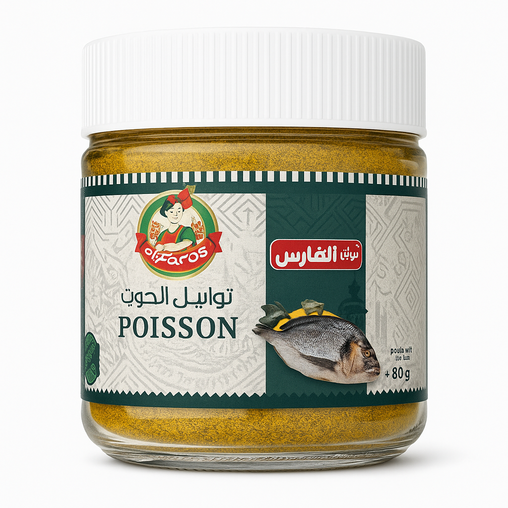 Épices Poisson Bio 80g El Fares