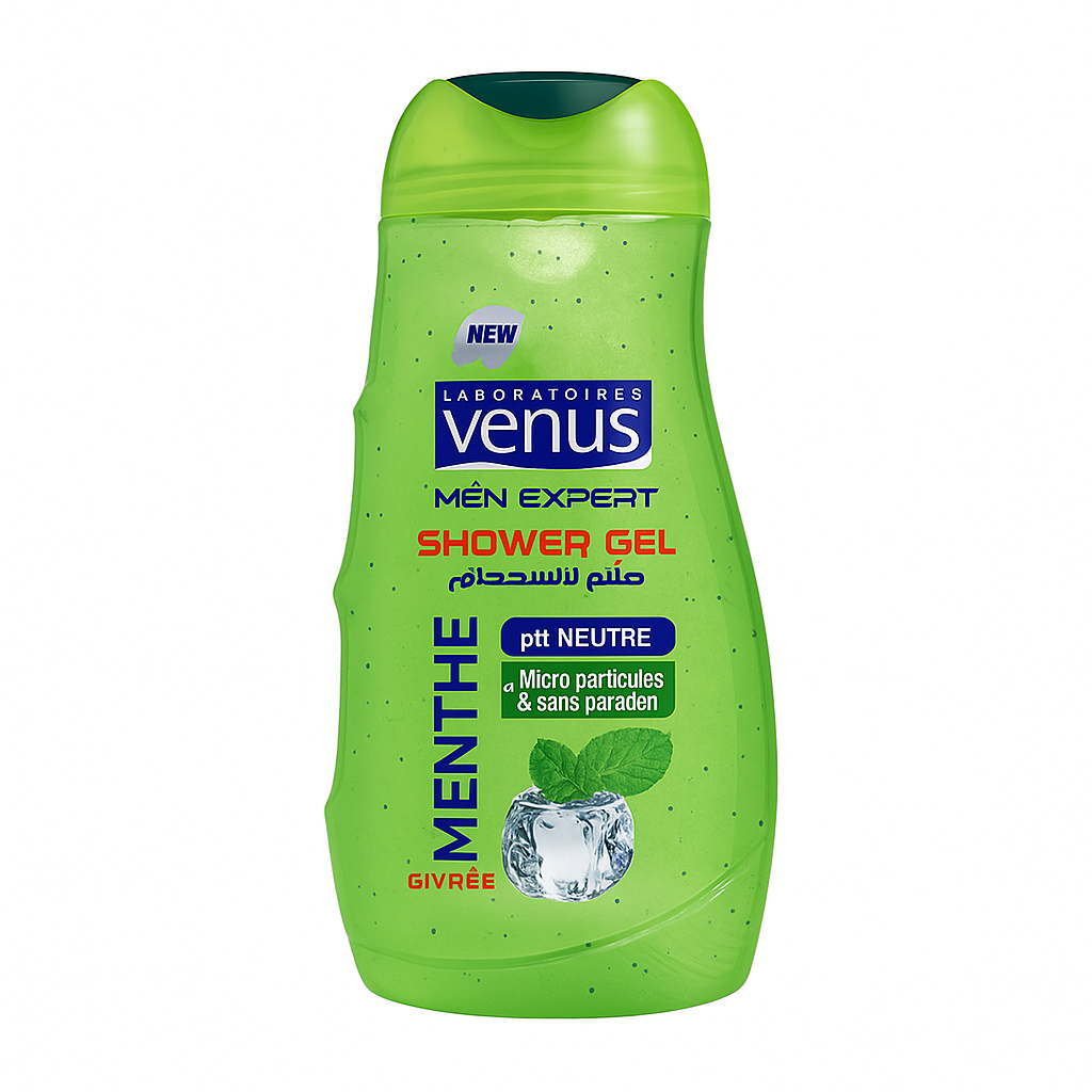Gel Douche Homme Venus Men Menthe Givrée 270ml