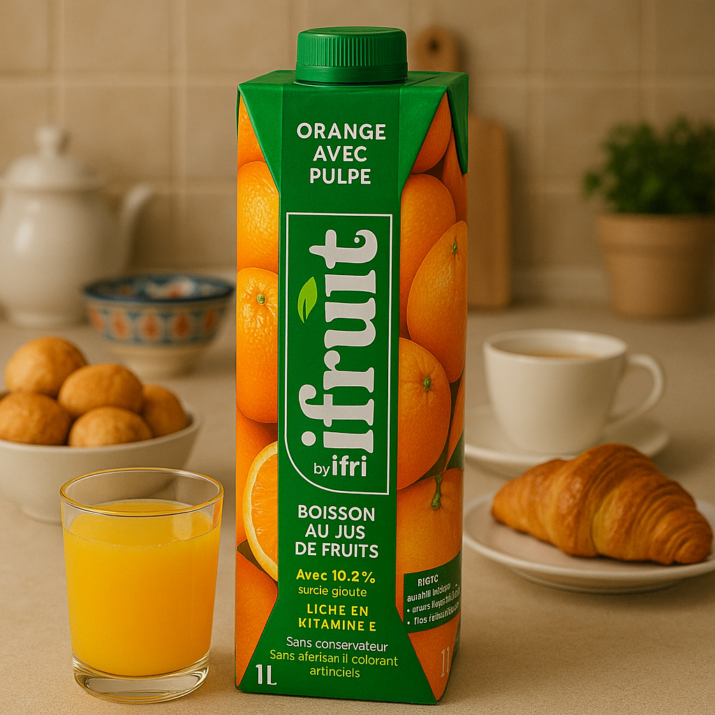 Jus Orange avec Pulpe 1L Ifruit