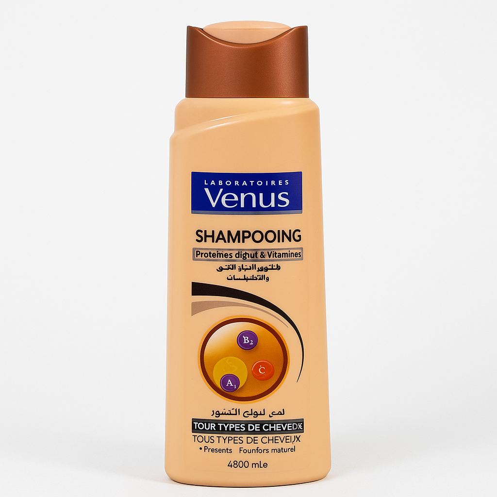 Shampooing Protéines d’Œufs & Vitamines 400ml Venus