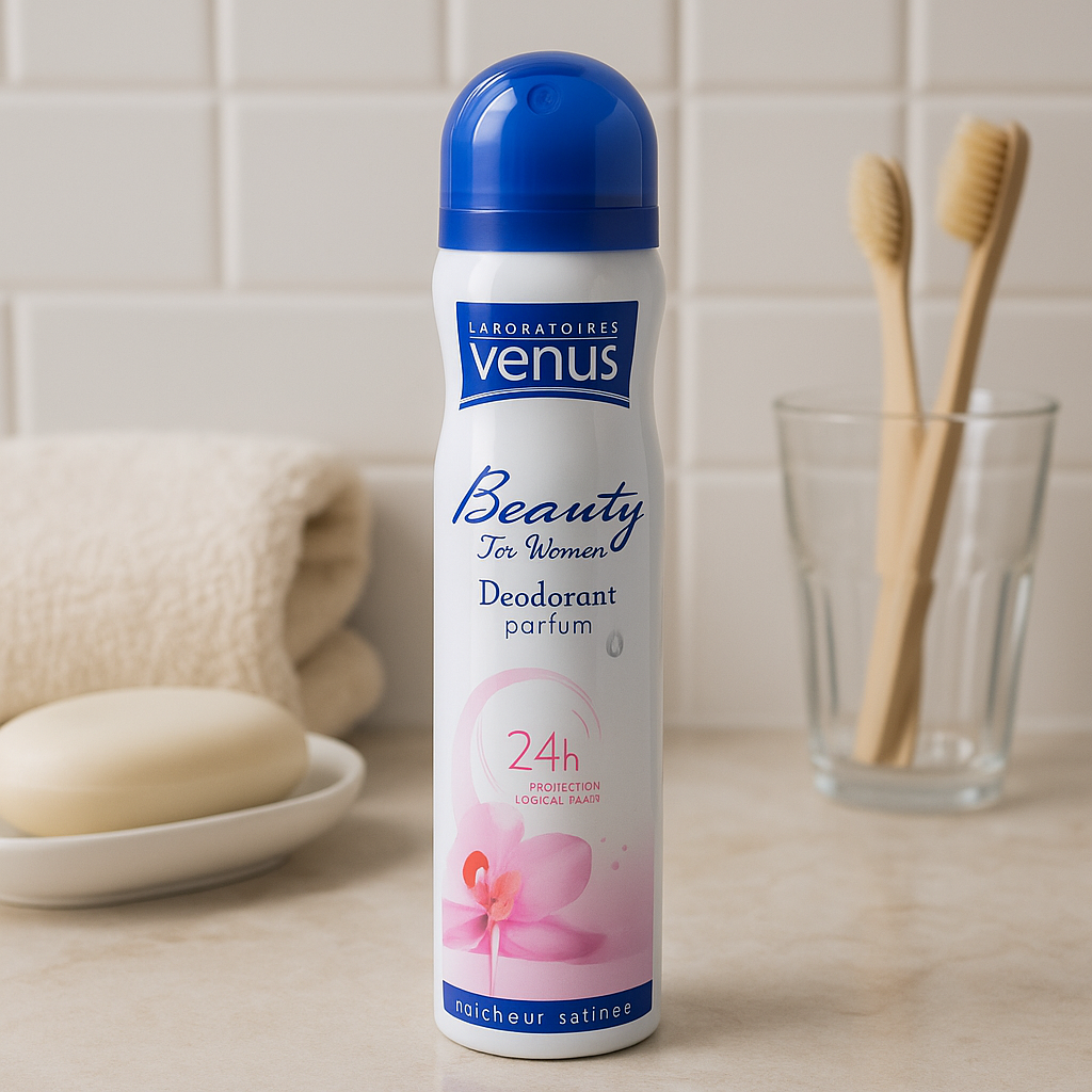 Déodorant Femme 24h Fraîcheur Satinée 200ml Venus