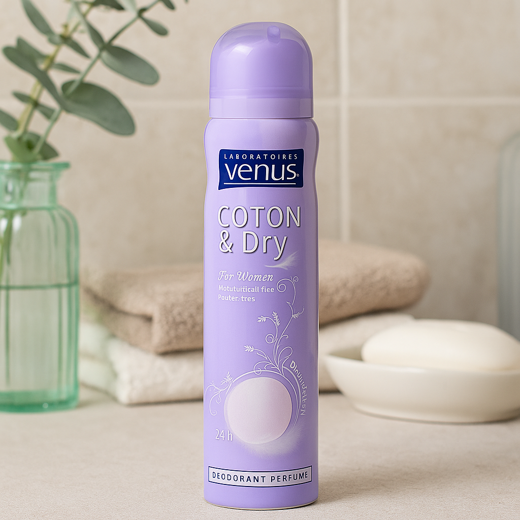 Déodorant Femme Coton & Dry 24h Venus