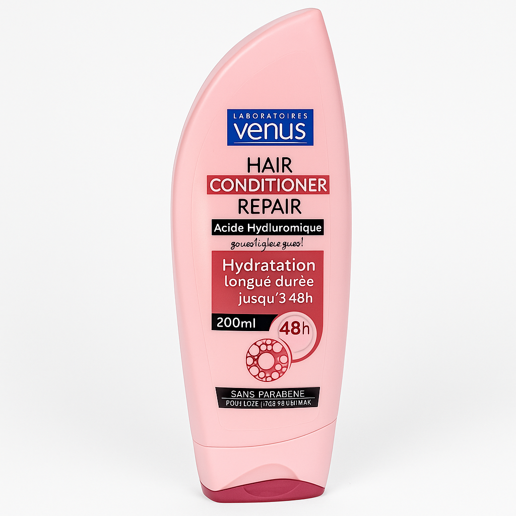 Apres-shampoing Hair Conditioner Repair à l’Acide Hyaluronique 200ml Venus