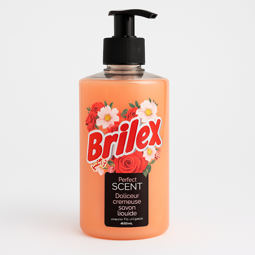 Savon Liquide Douceur Crémeuse 400ml Brilex