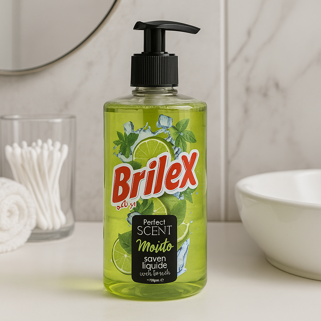 Savon Liquide Parfum Mojito 400ml Brilex