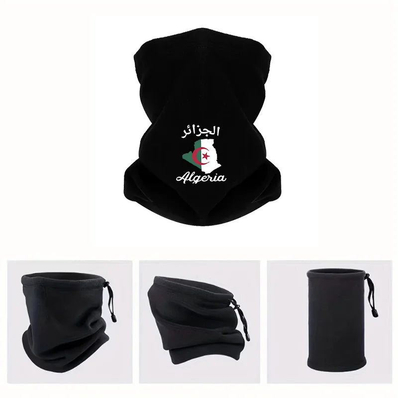 Cache cou Algérie noire coupe-vent
