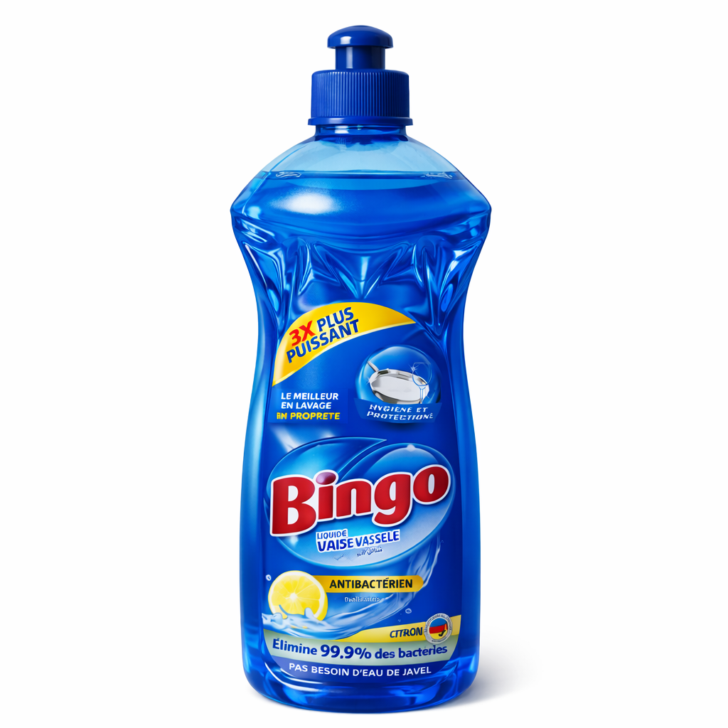 Liquide vaisselle Bingo Citron 650ml