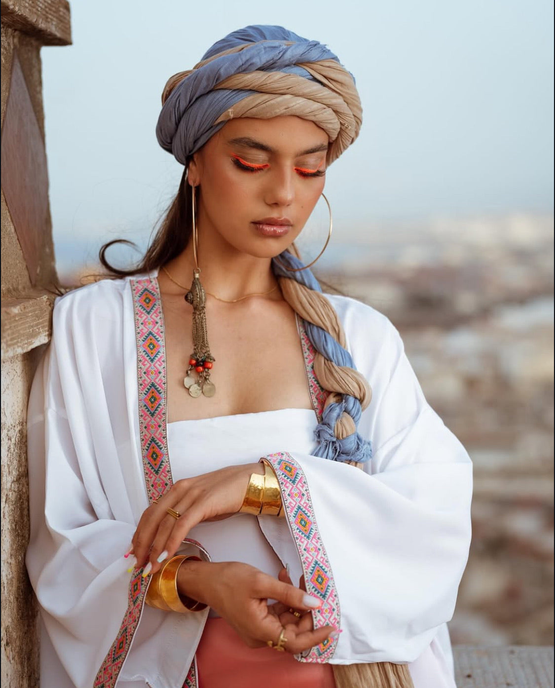 Kimono Lkhzana Brodé