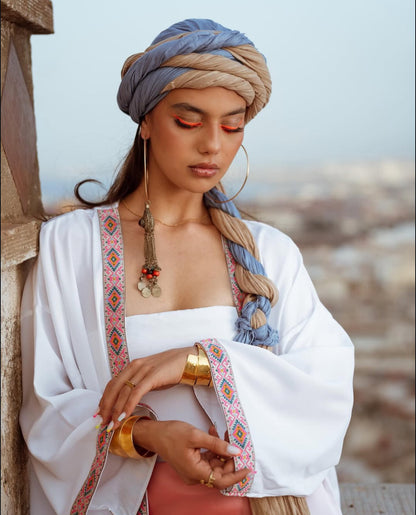 Kimono Lkhzana Brodé