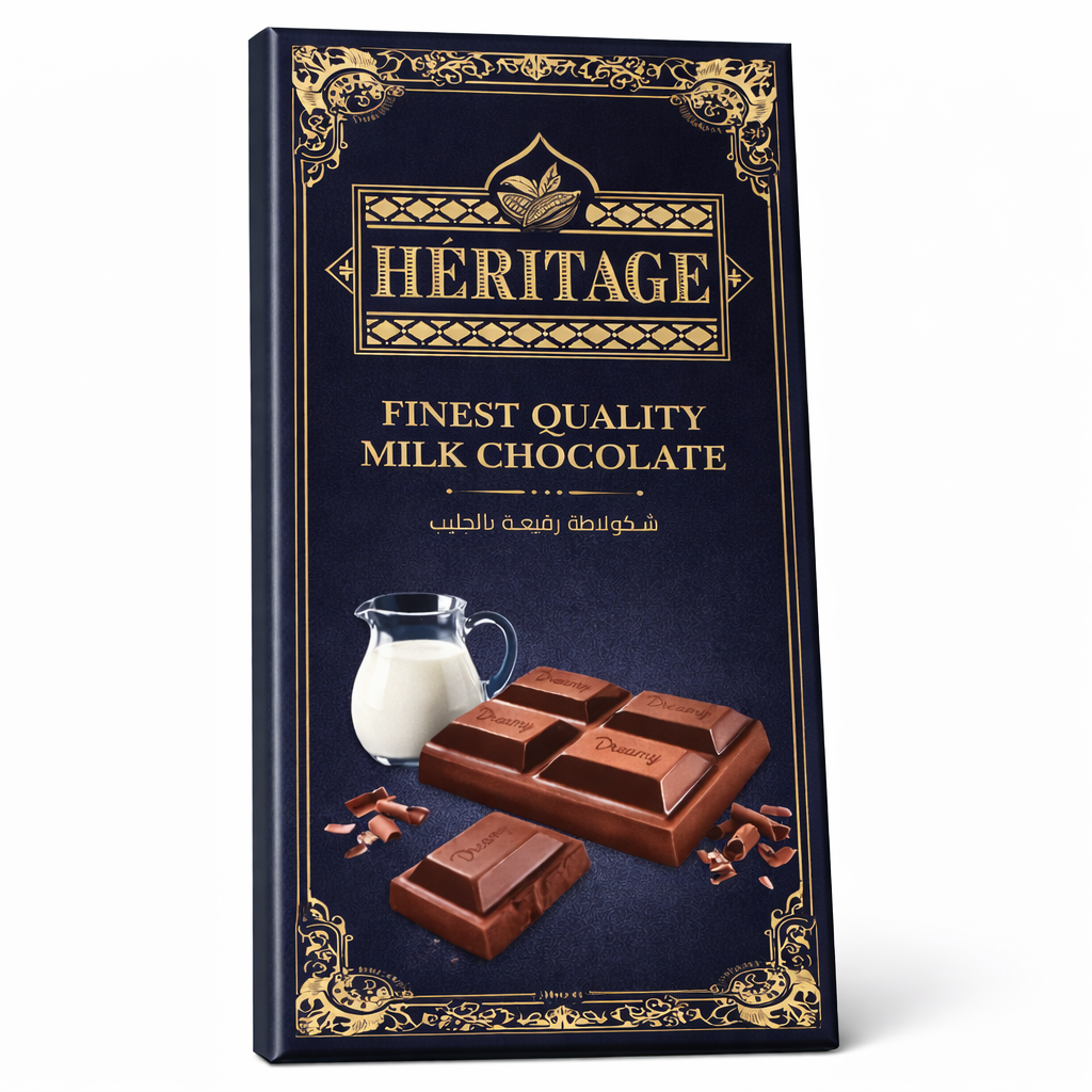 Tablette Héritage Chocolat au Lait Premium 100g Dreamy