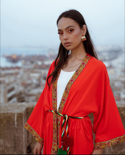 Kimono Lkhzana Brodé
