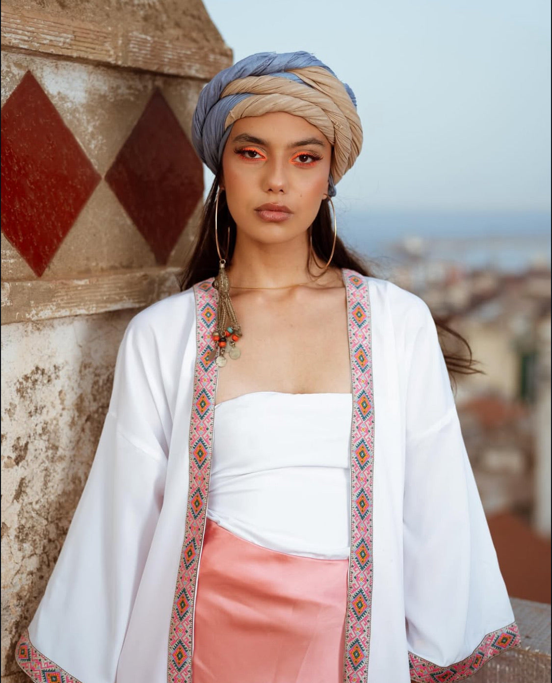 Kimono Lkhzana Brodé