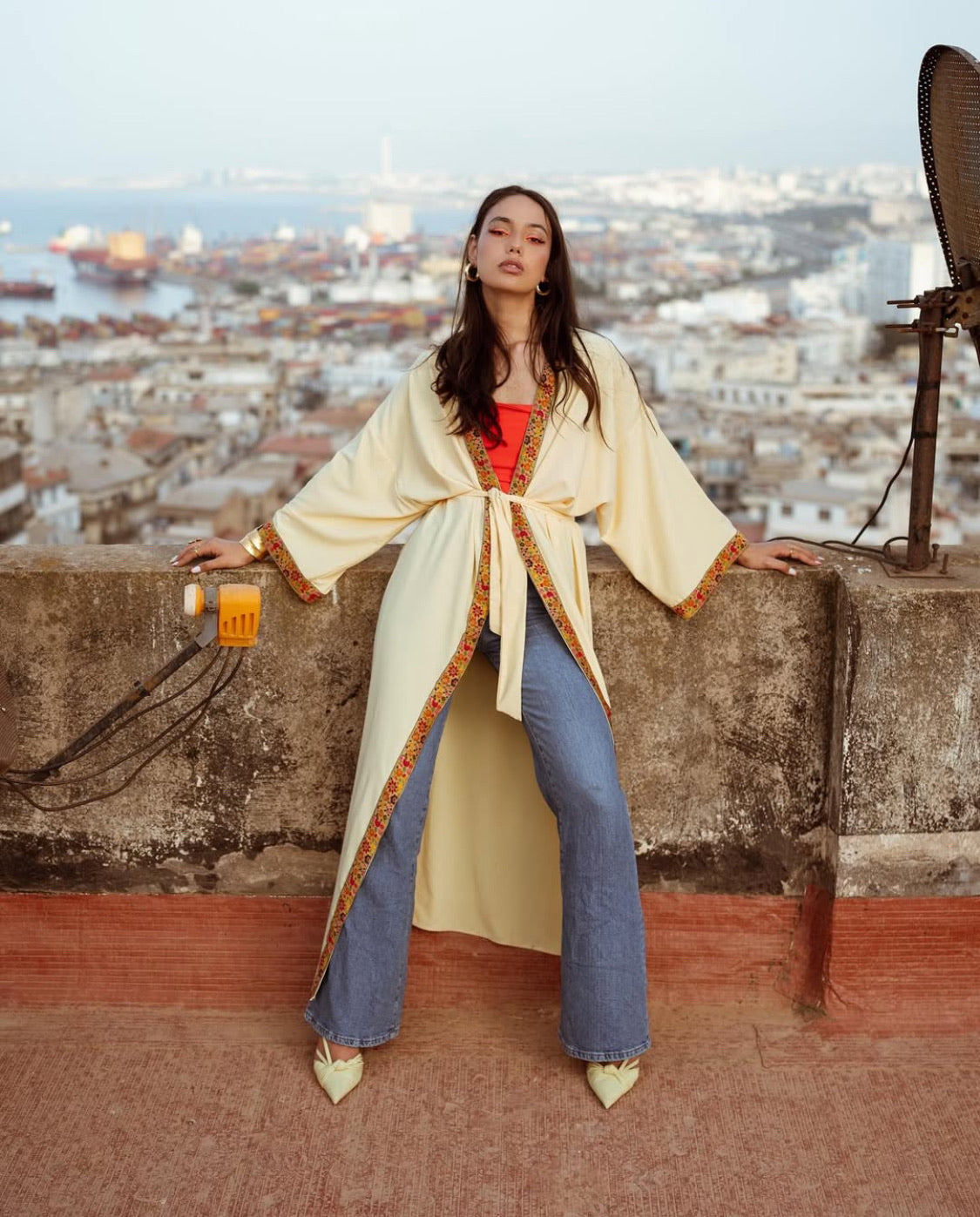 Kimono Lkhzana Brodé