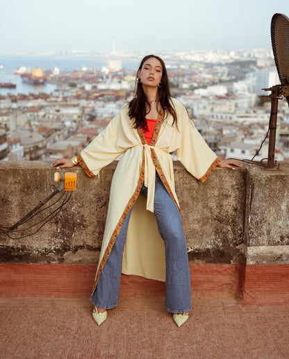 Kimono Lkhzana Brodé