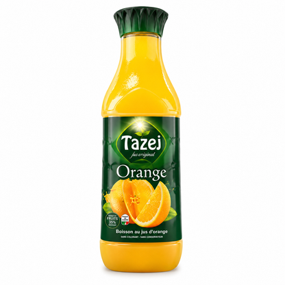 Tazej Orange – Jus d'Orange (33 cl & 1,25 L)