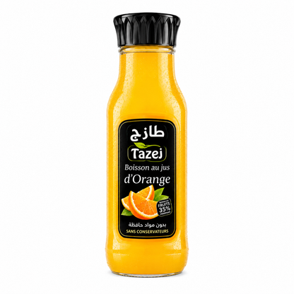 Tazej Orange – Jus d'Orange (33 cl & 1,25 L)