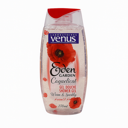 Gel Douche Eden Garden Coquelicot 270ml Venus