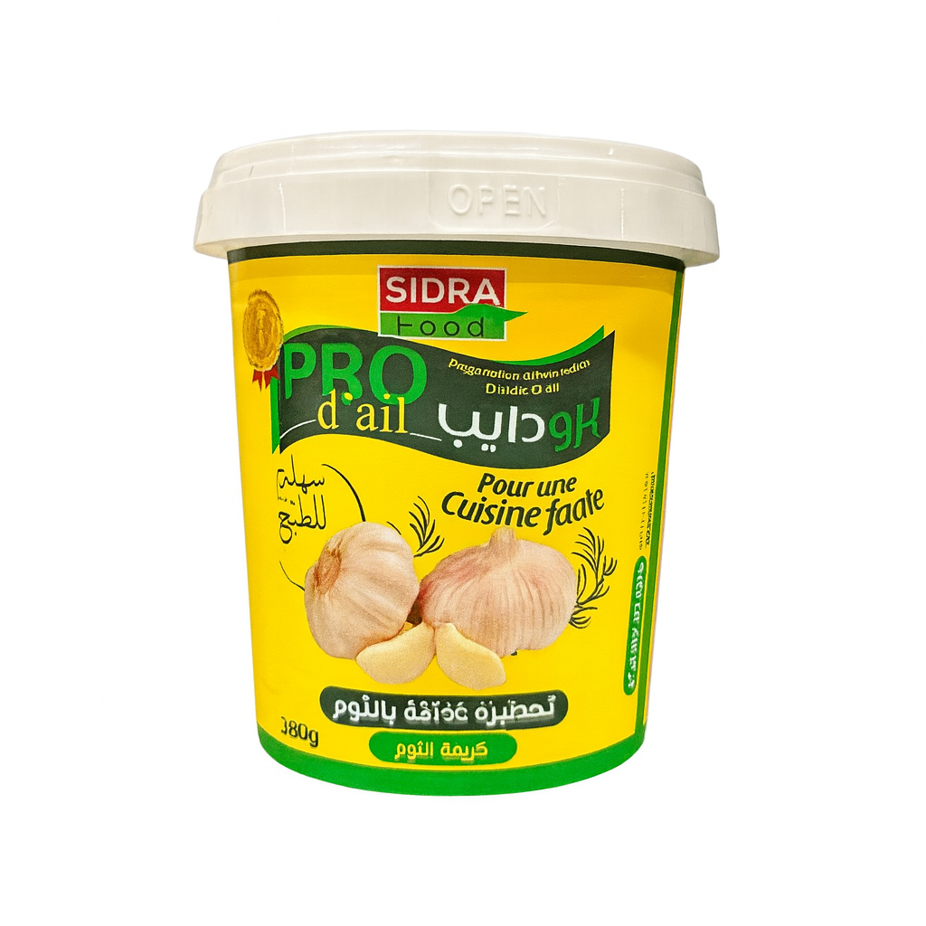 Pro d’Ail Préparation à Base d’Ail 380g SIDRA FOOD