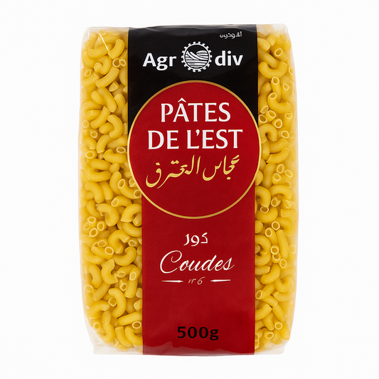 Coudes 500g Pâtes de l’Est