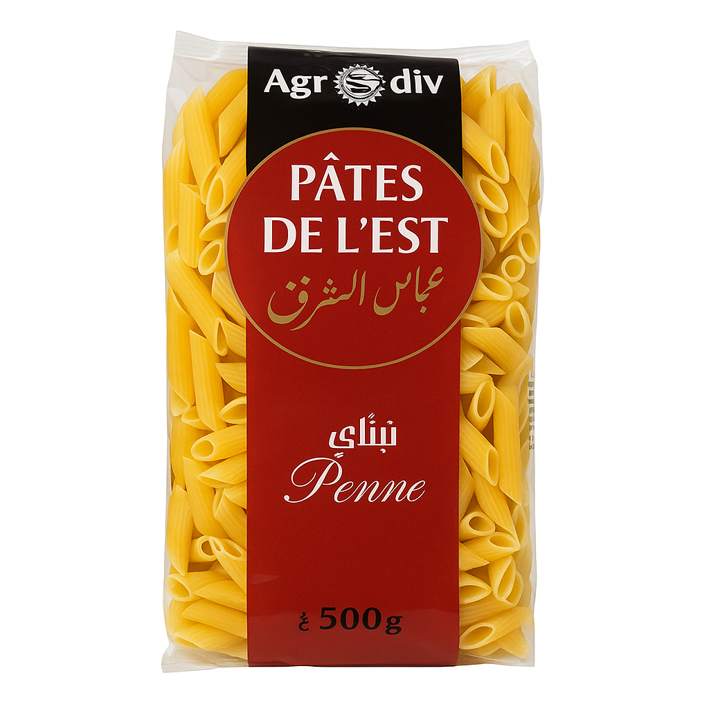 Penne 500g Pâtes de l’Est