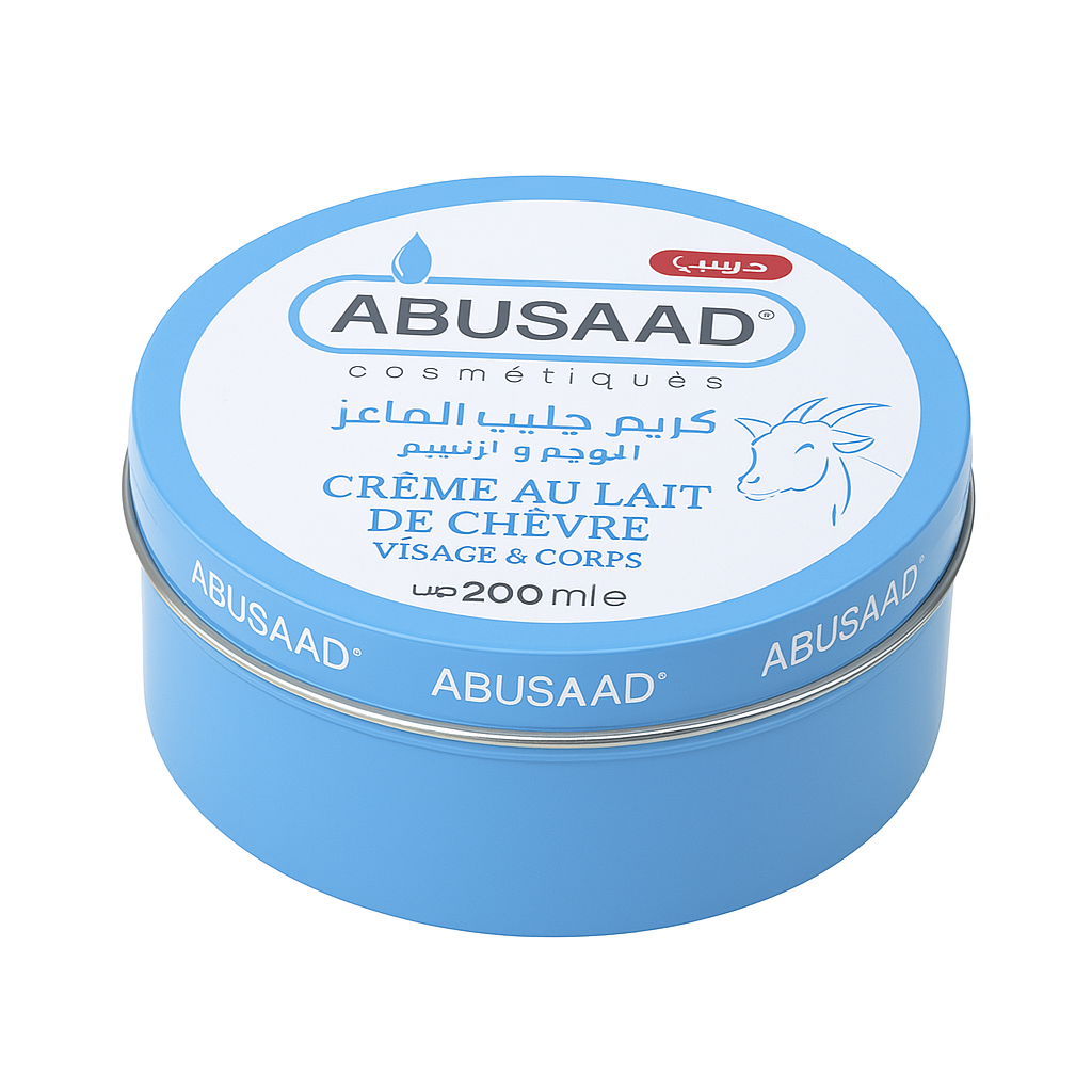 Crème au Lait de Chèvre 200ml Abusaad