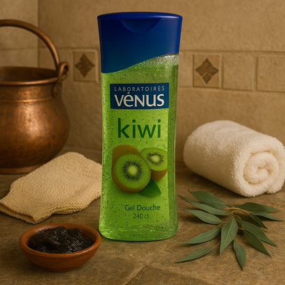 Gel Douche exfoliant Kiwi 240ml Vénus