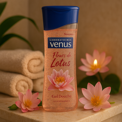 Gel Douche Fleurs de Lotus 240ml Venus